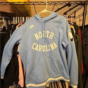 UNC Hoodie Nike Light Blue